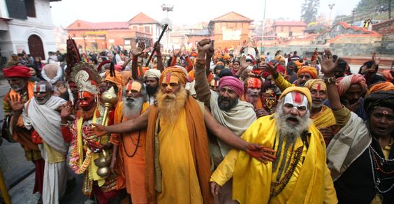 Chariot rally in Kathmandu on Mahashivaratri