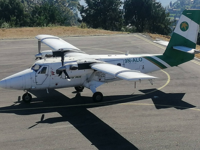 Tara Air’s successful flight at Gulmi Resunga Airport