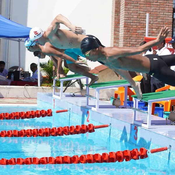 9th National Games: New record for Men’s Swimming