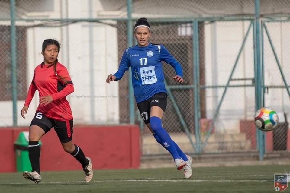 Nepali women’s football player signed with Indian club