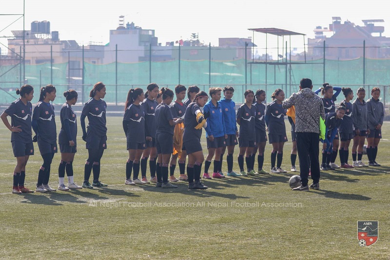 U-20 Women’s Football: Training continues