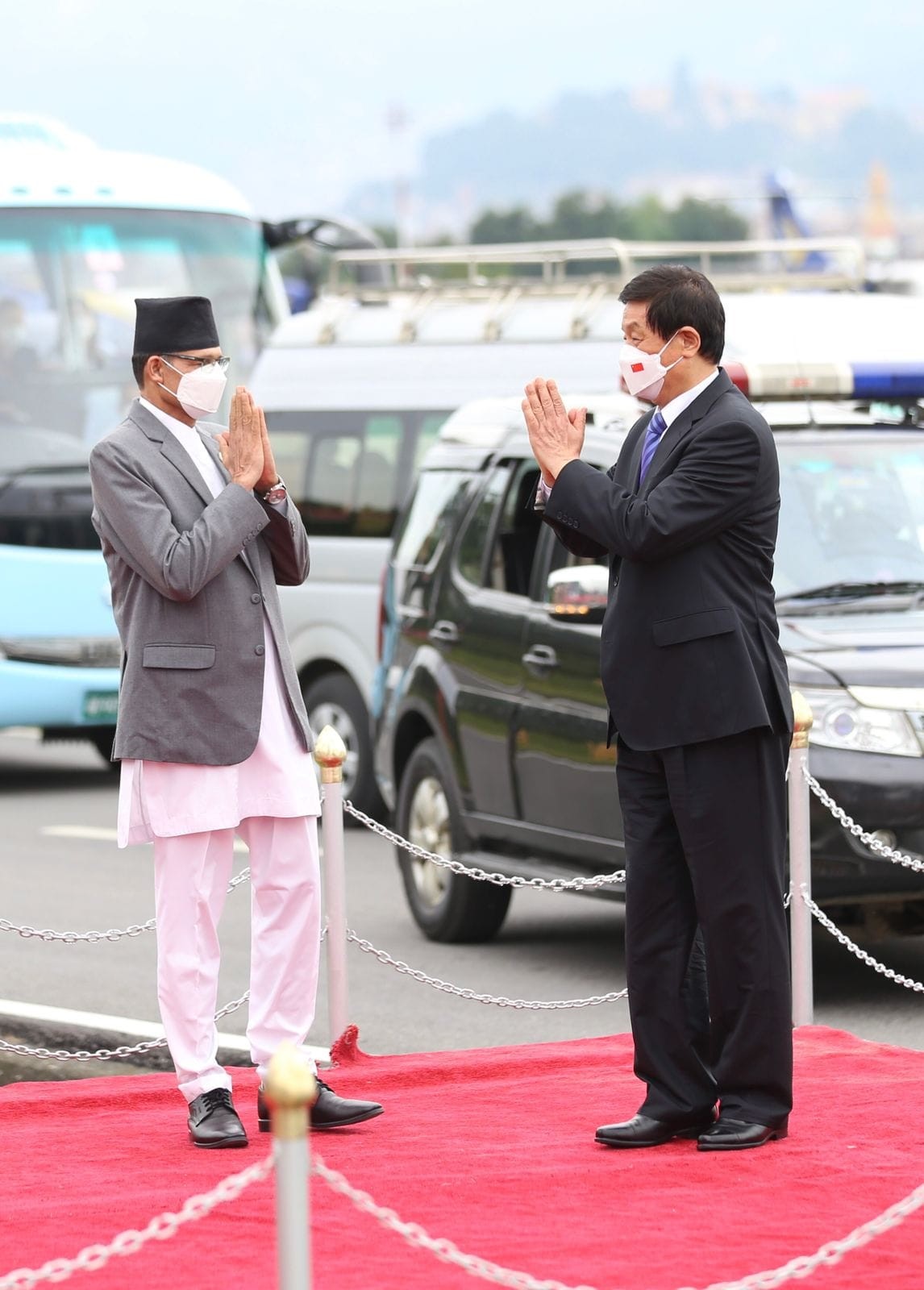 Chinese leader Li completes the four-day visit to Nepal