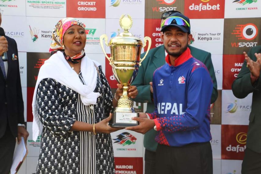 In Pics: Nepal wins T20 series match