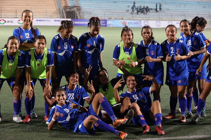 In Pics: Nepal 1-0 Bhutan in Women’s SAFF