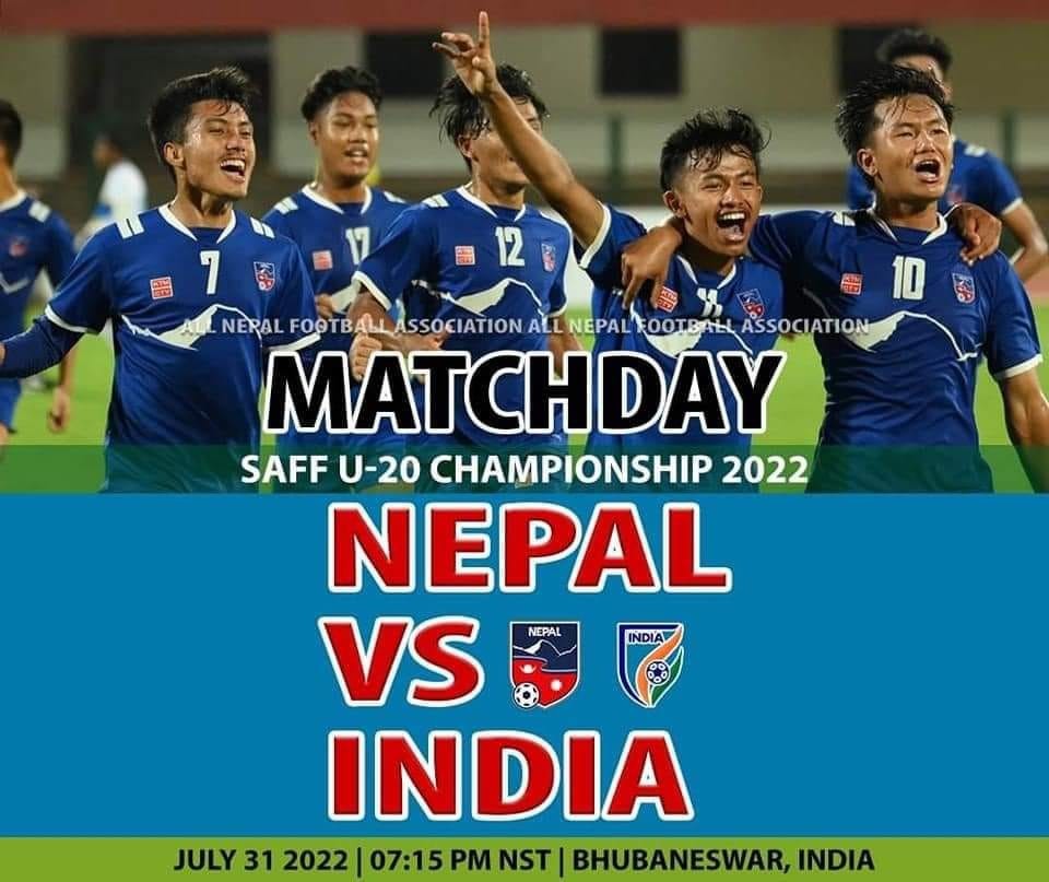 SAFF U-20: Will Nepal win against India?