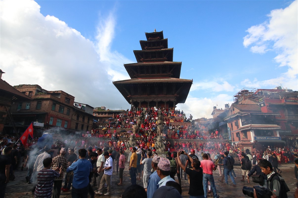 In pics: Pulukisi Jatra (Indra Jatra) in Bhaktapur