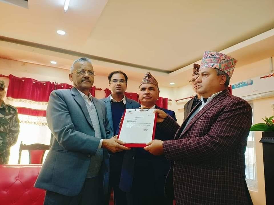 Chief Minister Shalikram Jamkattel takes his oath