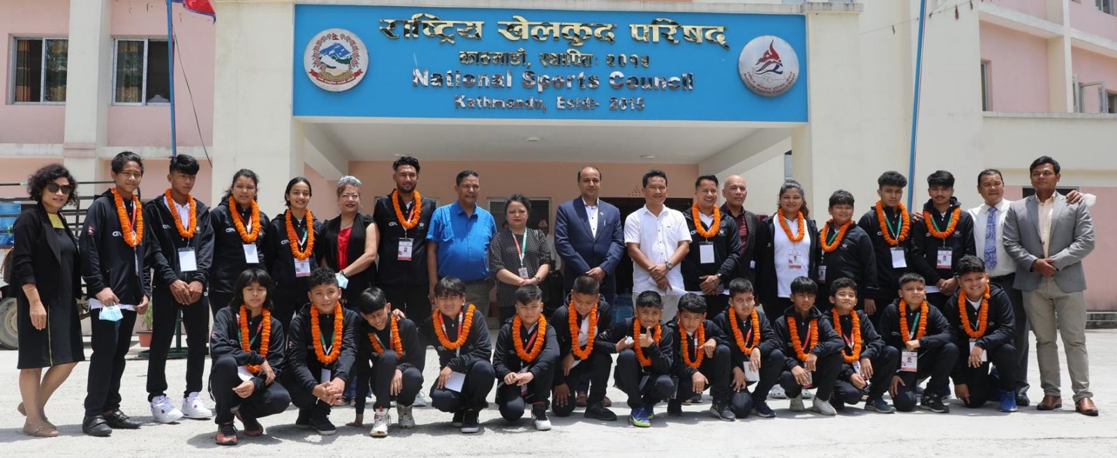 Shiv Koirala Jwala bid farewell to the football team