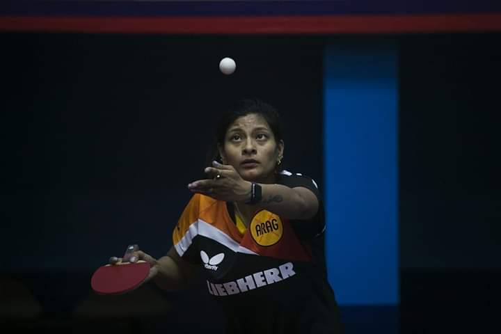 Nabita Shrestha, a fascinated table tennis player