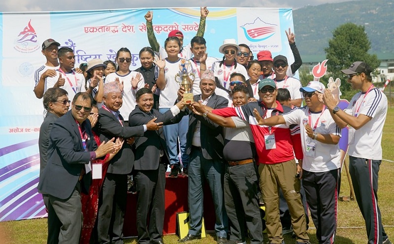 Gandaki Pradesh wins Archery Men’s Team