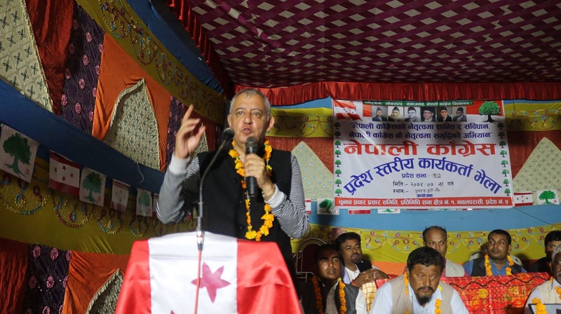 NC leader Koirala wins from Nawalparasi