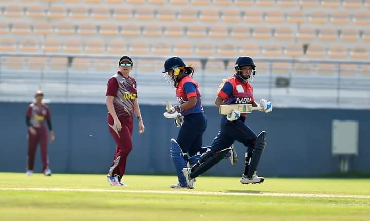 Nepali Women Cricket Team beats Kuwait