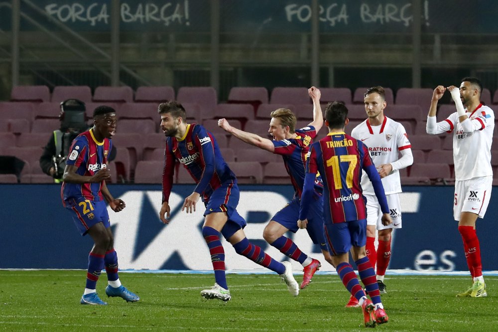 Barcelona rallies late, returns to Copa del Rey final