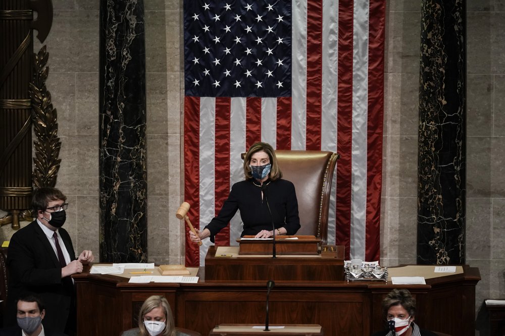 Trump impeached after Capitol riot in historic second charge