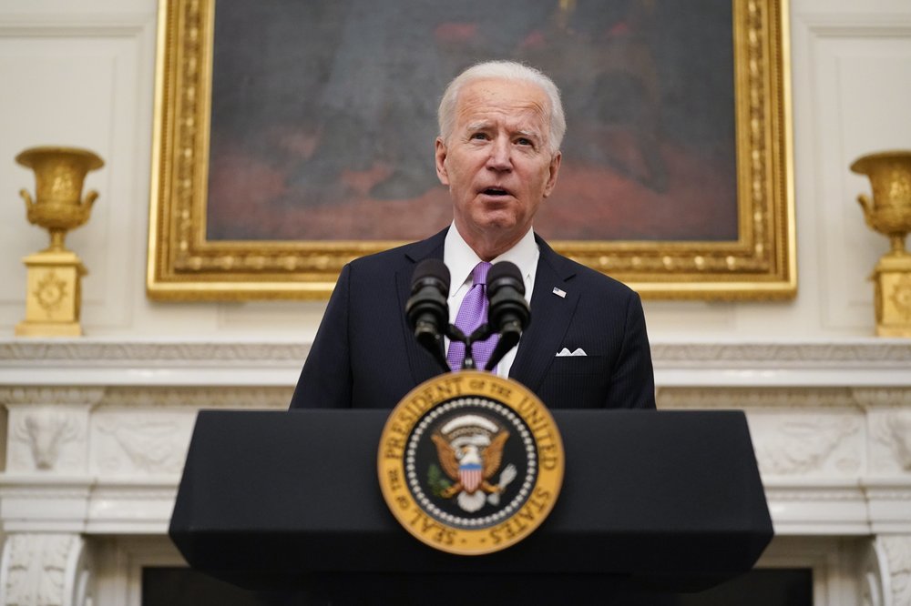 Biden says U.S. not to lift sanctions on Iran first