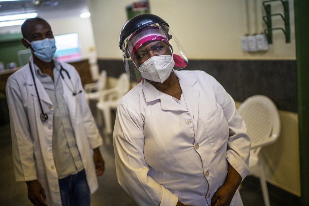 South Africa’s health care workers eager for first vaccines