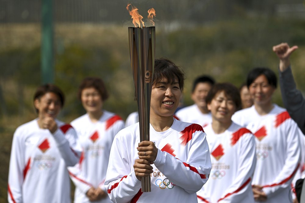 Torch relay for Tokyo Olympics kicks off its 121-day journey