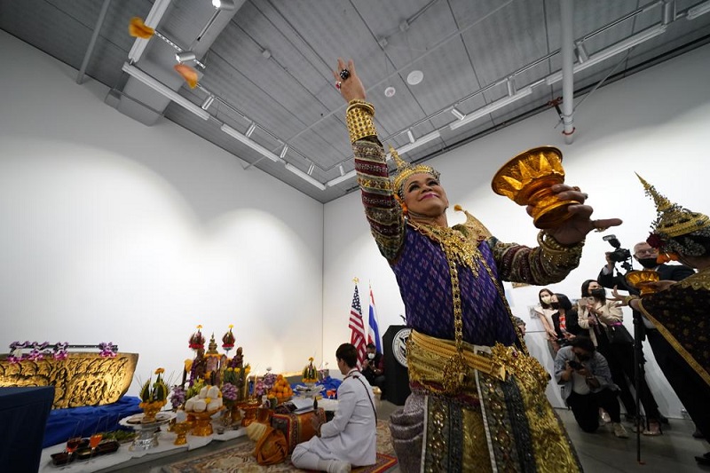 Religious artifacts returned to Thailand