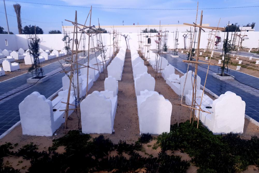 Newly sanctified Tunisian cemetery for migrants filling fast