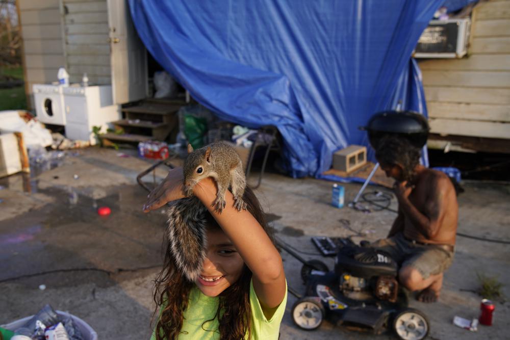 Outside of New Orleans, an even longer road to Ida recovery