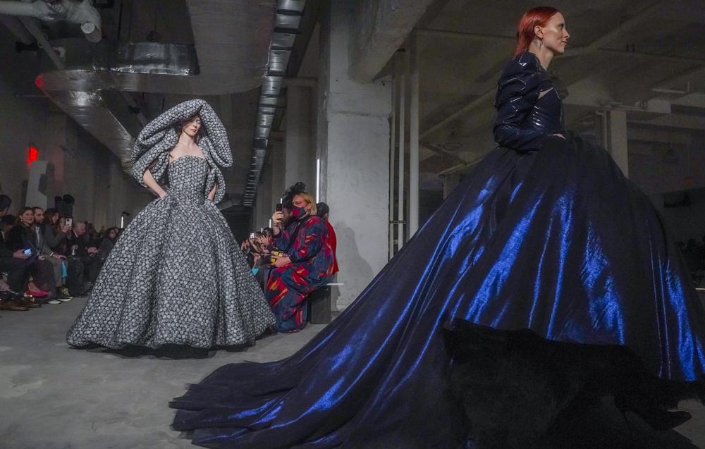 Christian Siriano’s latest show part matrix times