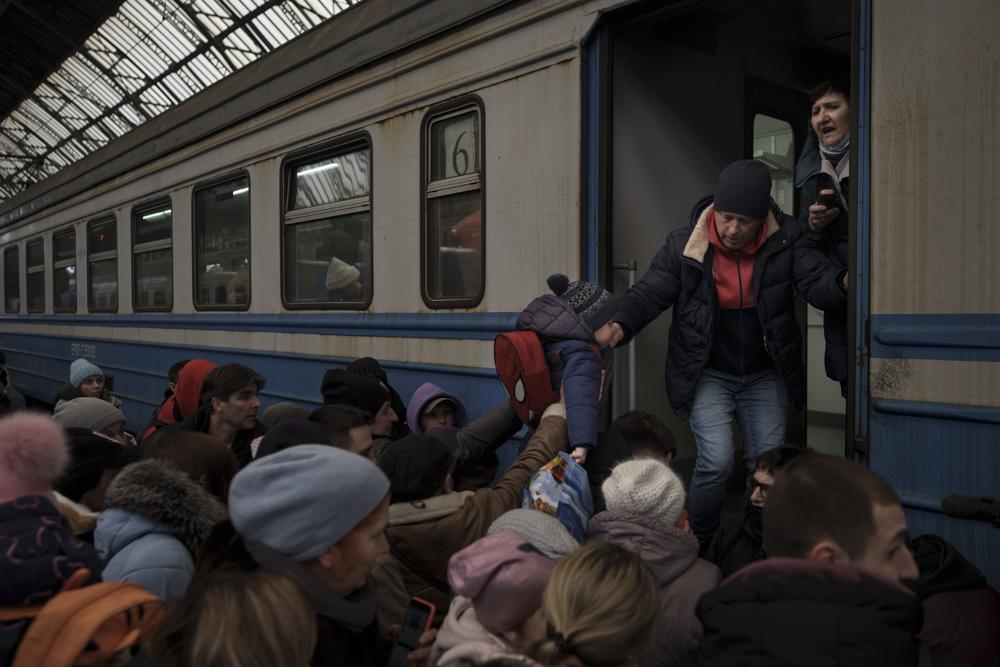 Refugee count tops 1 million; Russians besiege Ukraine ports