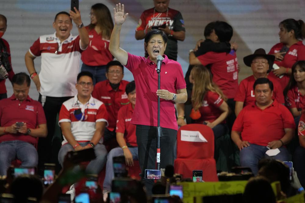 Philippine election narrows to Marcos Jr.