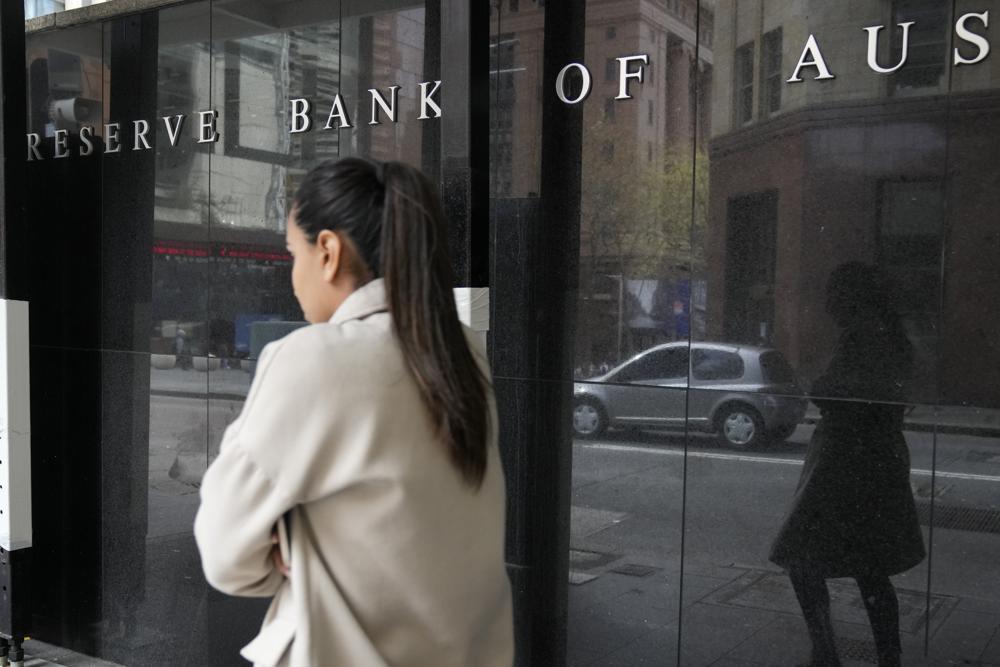 Australia central bank lifts cash rate to 2.35% in 5th hike