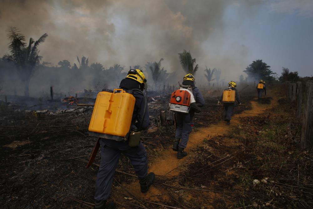 Worst Brazil forest fires in a decade