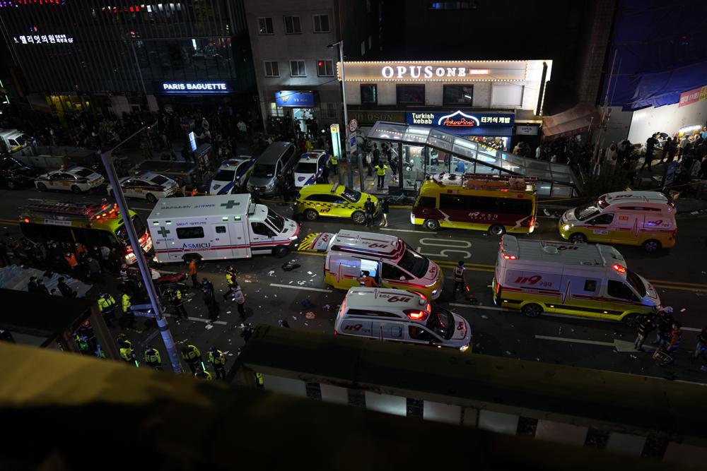 Witnesses describe ‘a hell’ inside South Korean crowd surge