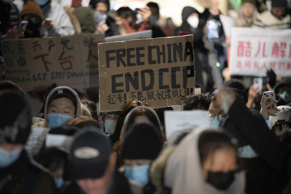 Hundreds at Harvard, NYC, Chicago protest China’s actions