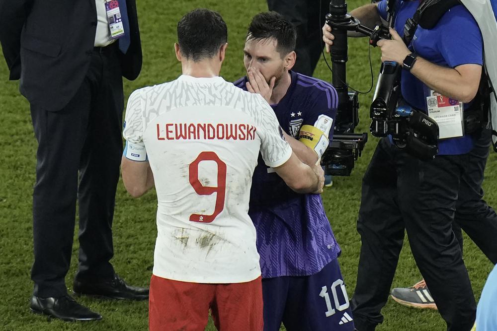 Lewandowski celebrates ‘happy defeat’ as Poland