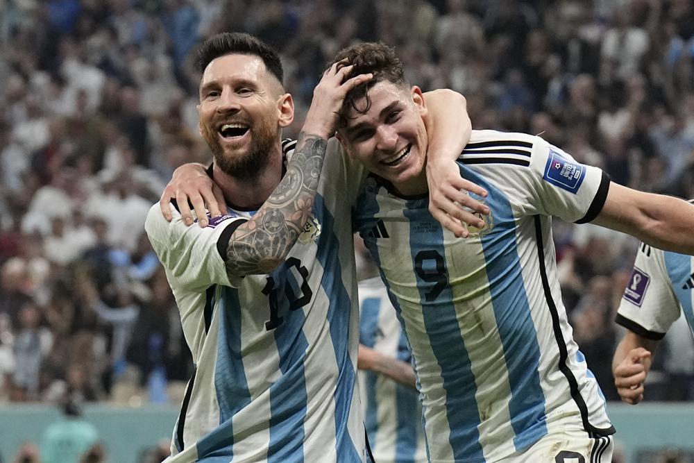 Argentina beat Croatia 3-0 to reach World Cup final