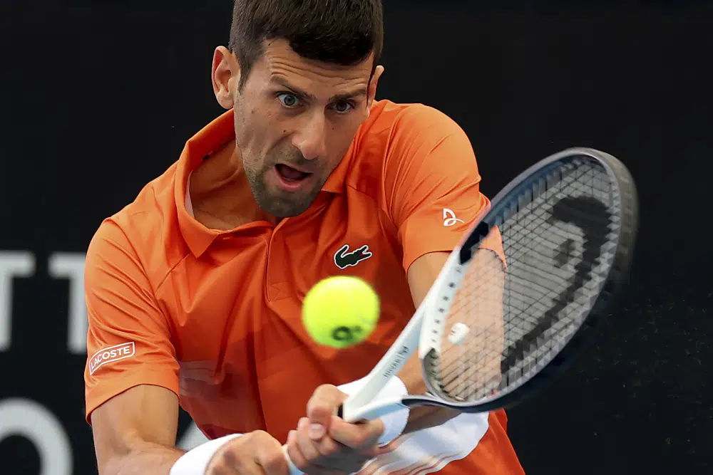 Djokovic beats Lestienne