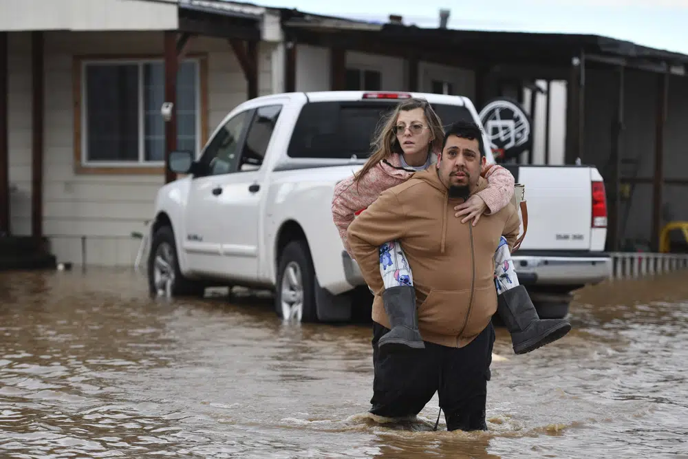 More rain, snow in California from ninth in series of storms