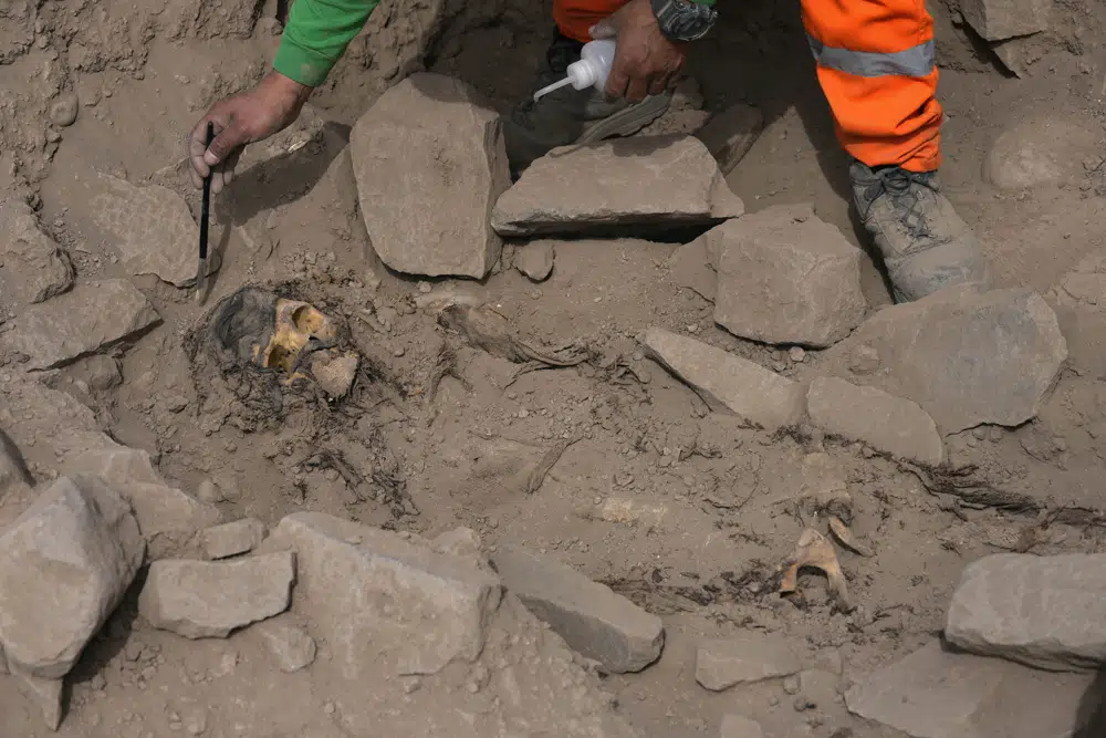 Mummy Amidst Coca Leaves: Ancient Discovery in Peru