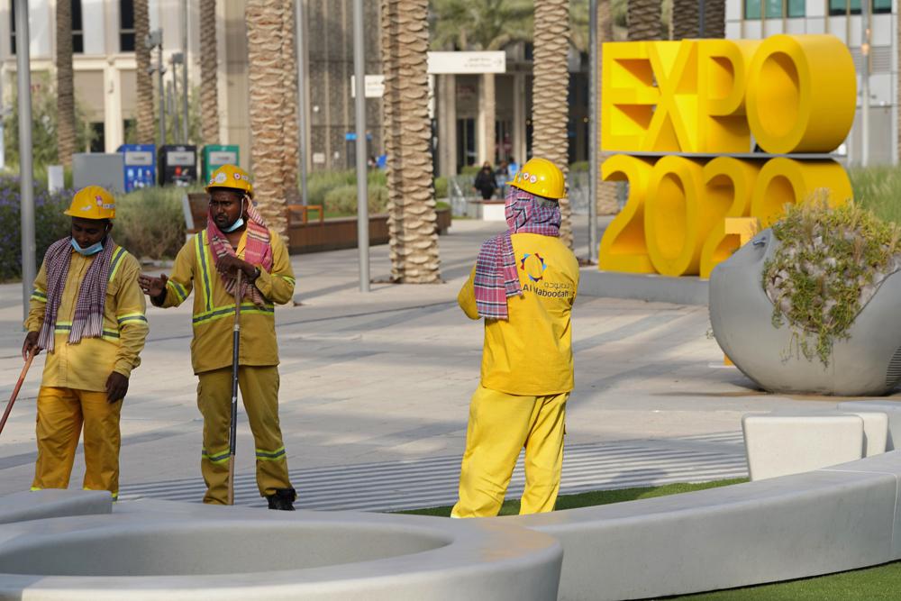 Expo 2020′s workers face hardships