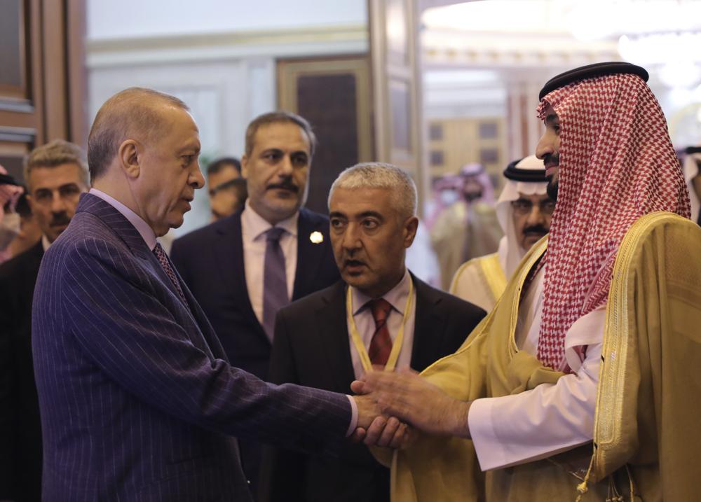 Saudi crown prince visits Turkey as countries normalize ties