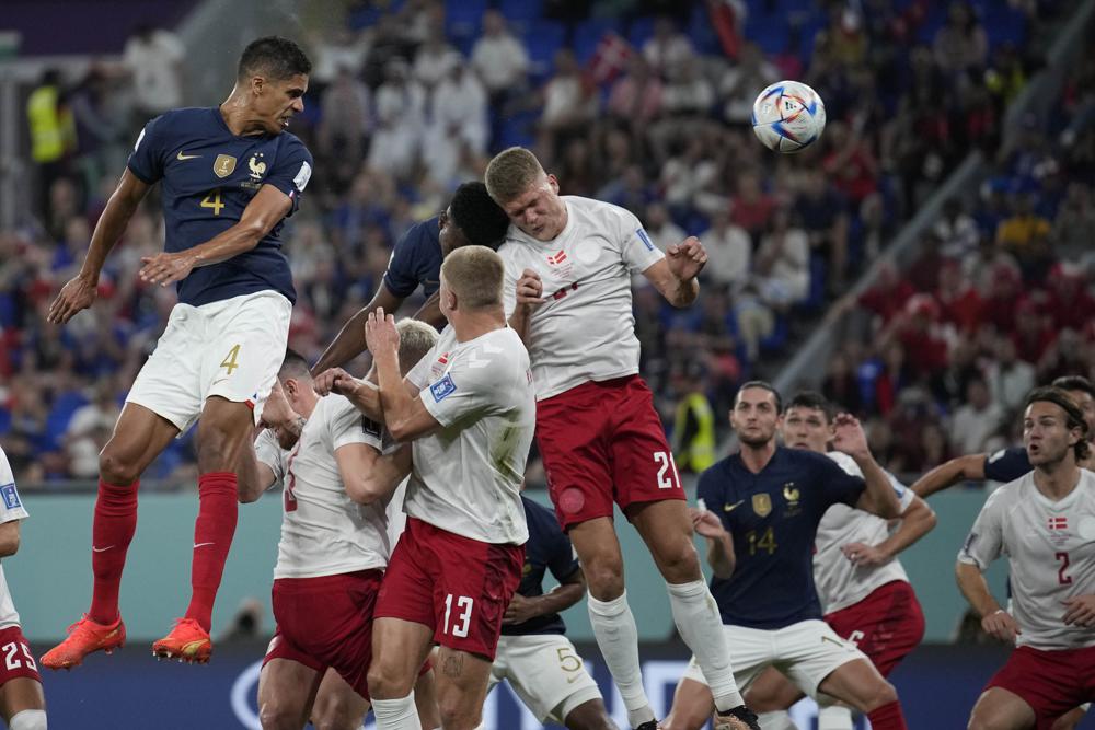 Varane’s return lifts French mood even higher at World Cup