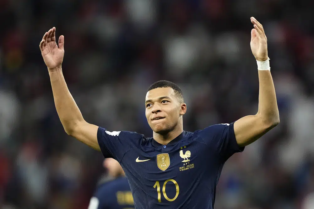 Rested Mbappé to face England in World Cup quarterfinals