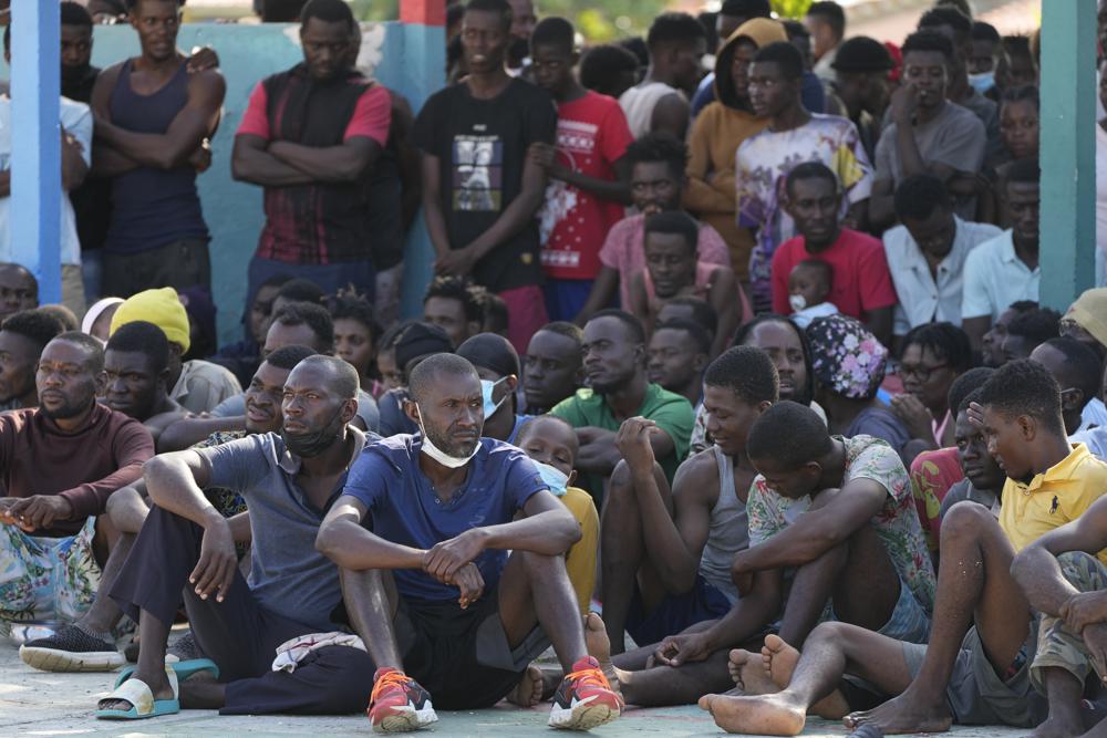 Boat with 842 Haitians headed for US winds up in Cuba