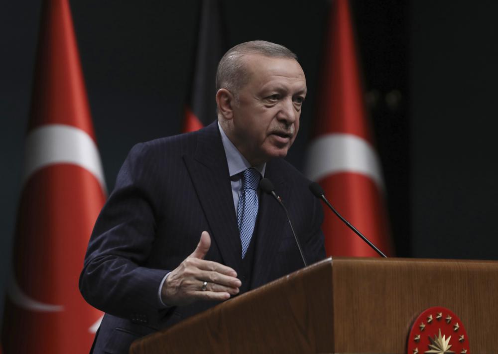 Turkish leader writes on ‘risks’ of Sweden, Finland in NATO