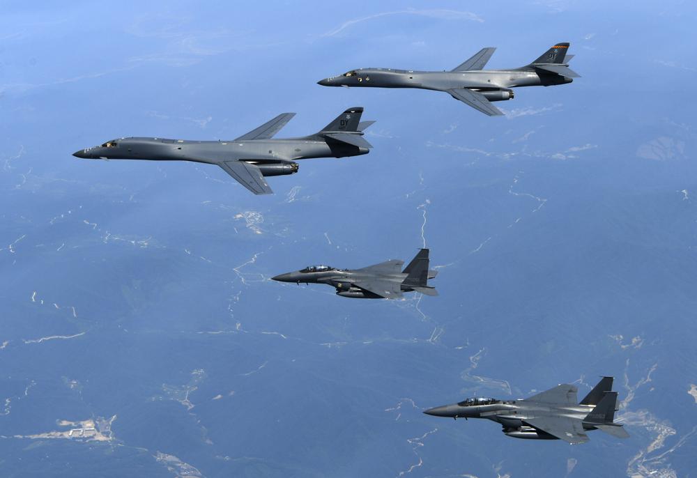 US to fly supersonic bomber in show of force against NKorea