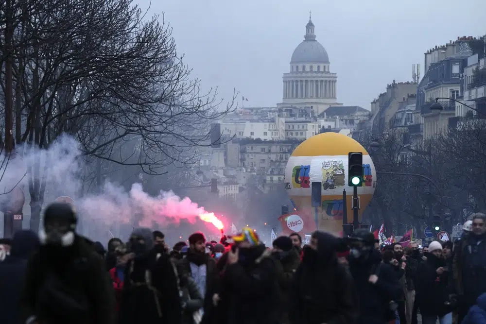 France’s young people stand up against government