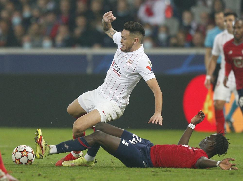 Lille, Sevilla still winless after Champions League 0-0 draw