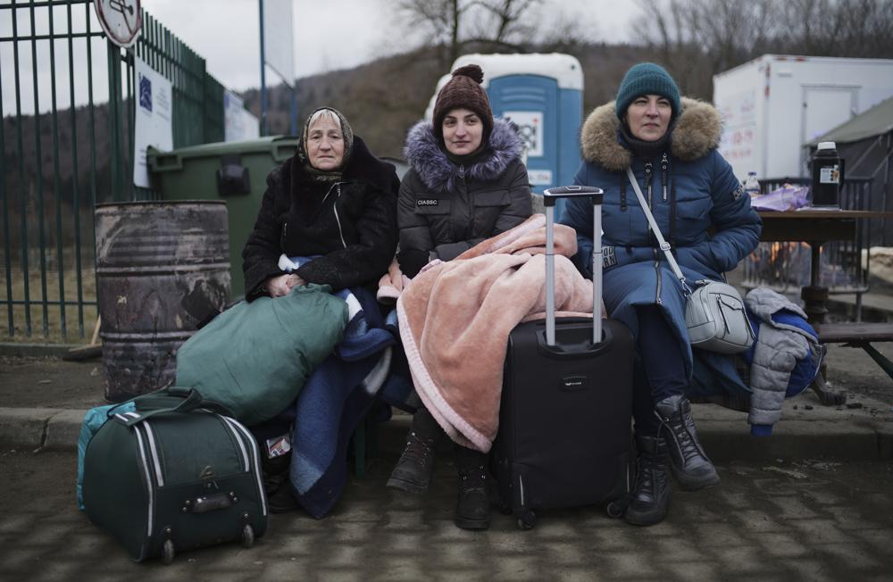 ‘Some kind of terrible dream’ for Ukrainian women refugees