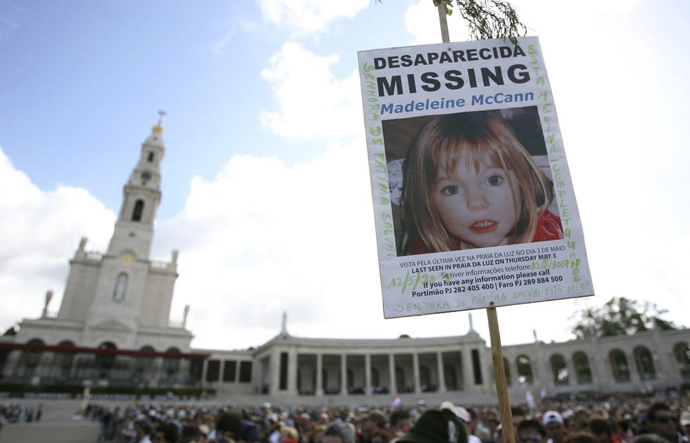 British girl Madeleine McCann still missing after 15 years