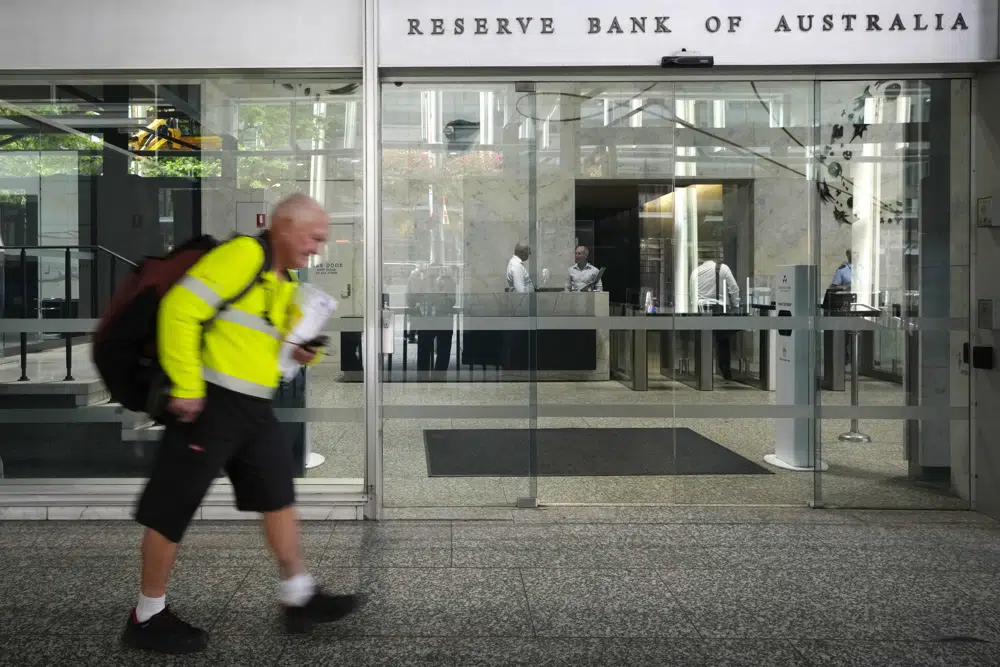 Australia’s central bank raises interest rate