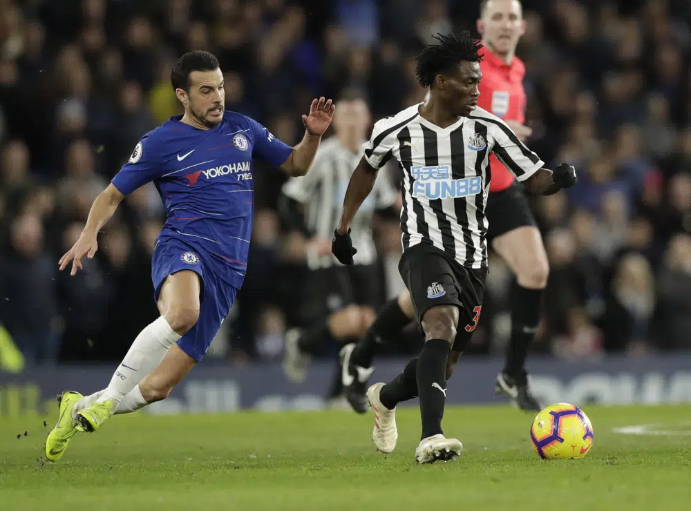 Former Chelsea forward Atsu rescued