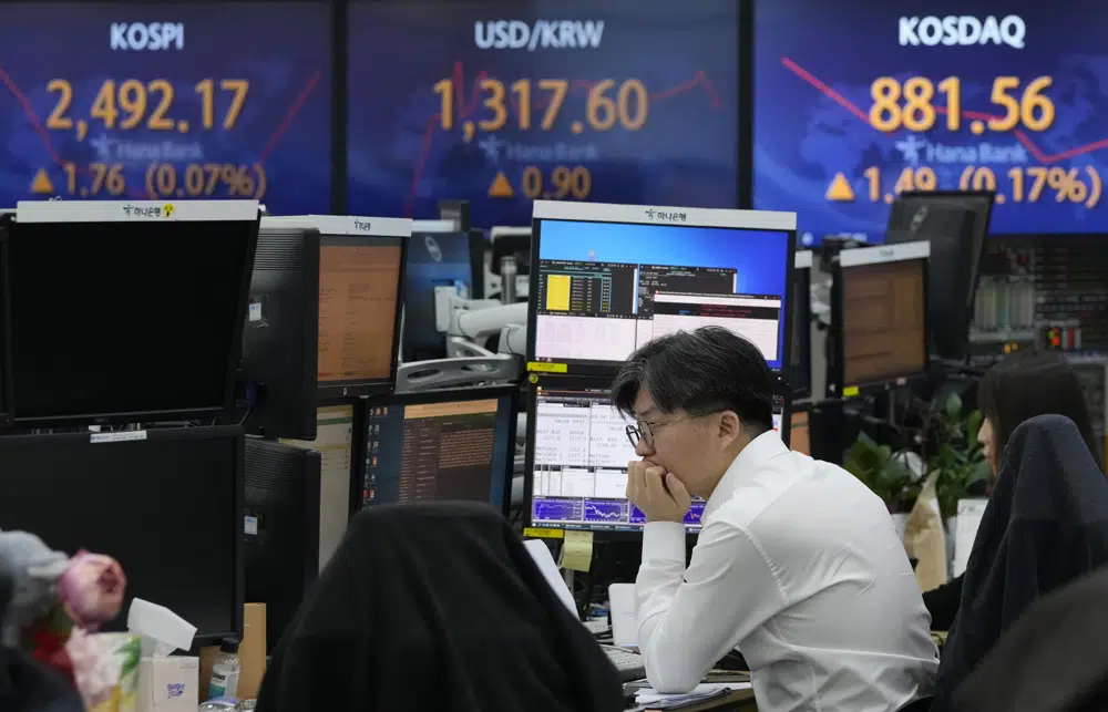 Asian shares higher after report shows